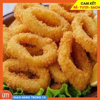 Mực Ống Tẩm Bột Xù 400gr
