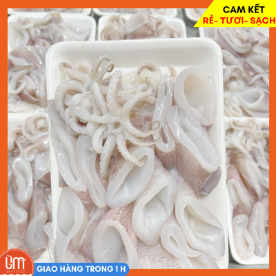 Mực Ống Làm Sạch 400gr